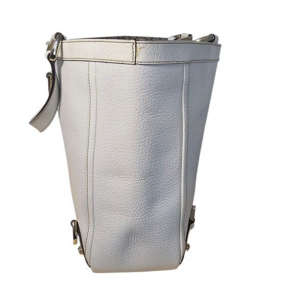 Gucci Abbey-D Ring Leather Tote White - Picture 6 of 12